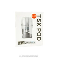 Aspire E Cigi Ár FL24233 Aspire Tsx Pod 0,8 ohm (3,0 ml)/2 db csomagonként (kompatibilis a cyber s és cyber x készülékekkel)