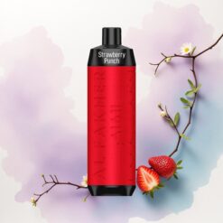 Al Fakher Crown Bar 8000 Crystal Eper Pörög 600mAh 18ml Nikotin