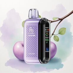 Fumot Tornado 20000 Puffs Meggy Málnás Dupla Háló Tekercs 850mAh Okos Kijelző