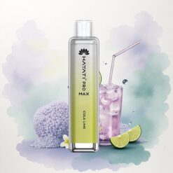 Hayati Pro Max 4000 Puffs Mézes Citromos Elszívható E-cigaretta 2% Nikotin, 1400mAh