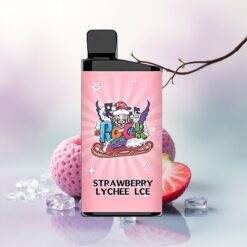 IGET Bar 3500 Puffs Eper Licsi Jég 1400 mAh Mesh