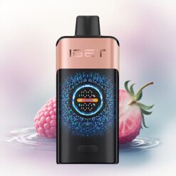 IGET ONE 12000 Puffs Eper Málna 2700 mAh Kettős Hálós Tekercs