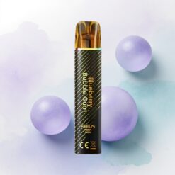 JNR Black&Golden 600+200 Áfonyás Buborék Rágó 550mAh 2ml Nikotin 2%