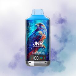JNR Falcon X 18000 Kék Málna Jég 24ml 5% nikotin Dual Mesh Coil