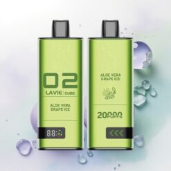 Lavie Cube 20000 Puffs Aloe Vera Szőlő Jég 5% nikotin 600mAh