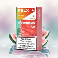 Relx Pod Pro 2 Vape Device Görögdinnye Jég 50mg/ml nikotin, 1.9ml, 3 feszültségmód (5.5W, 6.5W, 8W)