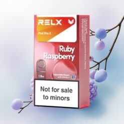 Relx Pod Pro 2 Vape Device Kék Málna 0mg/ml nikotin, 1.9ml, 3 feszültségmód