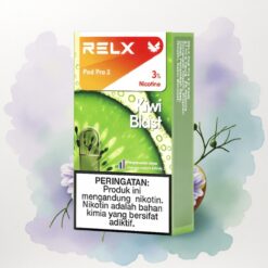 Relx Pod Pro 2 Vape Device Kivi Robbanás 30mg/ml nikotin, 1.9ml, 3 feszültségszint