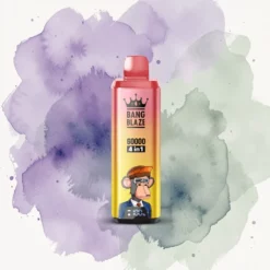 Bang Blaze 60K Slukk 4 az 1-ben Eldobható Vape: 40ml, LED Kijelző, Mesh Tekercs